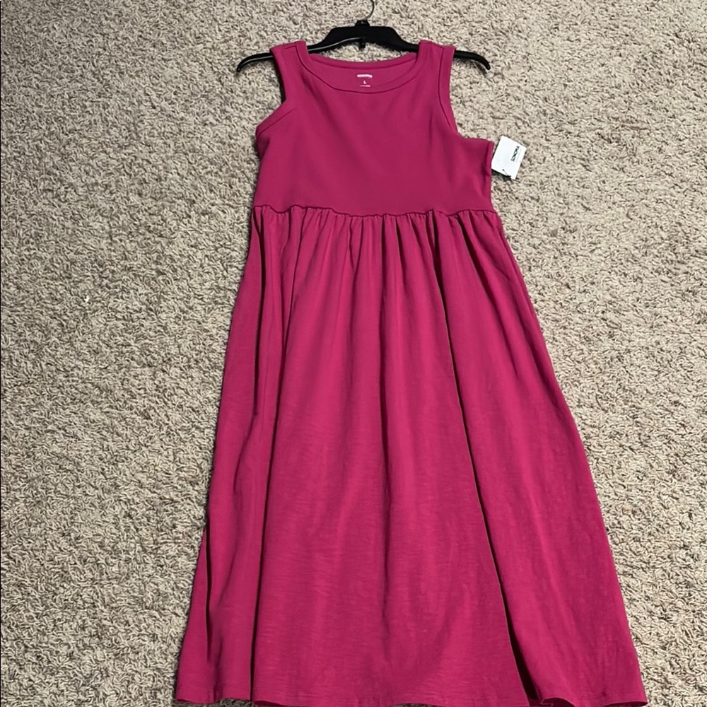 Sonoma Sleeveless Maxi Dress in Fuchsia - Picture 6 of 8